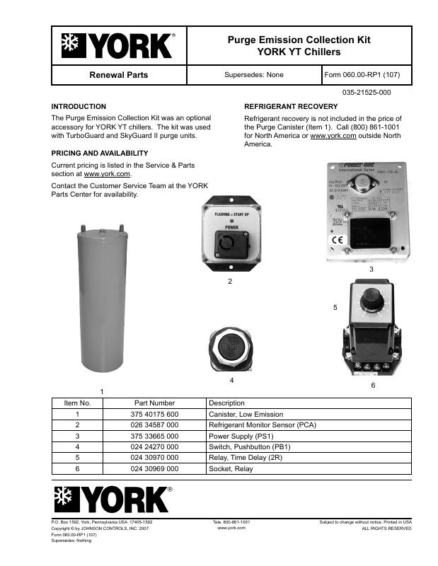 York - Catalog 60-00-RP1 - Page 0000